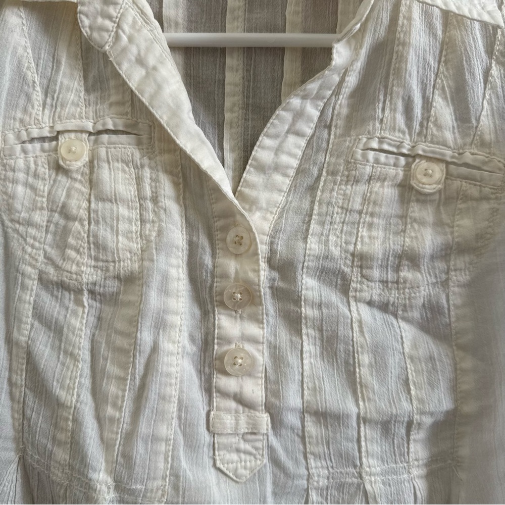 DKNY Adorable White Blouse - Picture 5 of 7